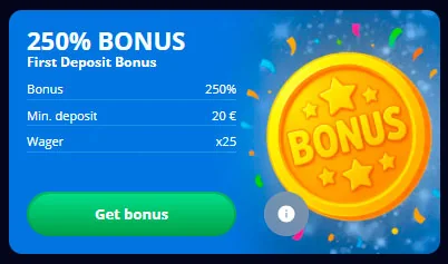250 Bonus Marvel Casino